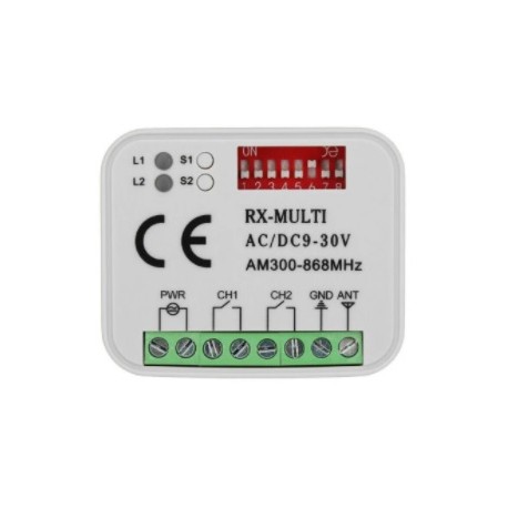 Receptor multifrecuencia universal RX-MULTI